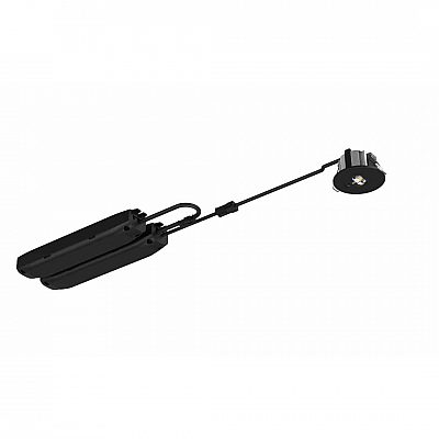 Emergency light Prolumen 3W 3h AT DALI black 230V 3.5W 450lm IP20 750