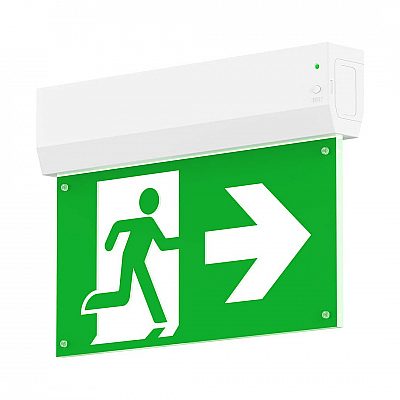 Emergency light Prolumen EXIT X1 AT 3h DALI white 230V 3W 180lm 120° IP20 DALI 750