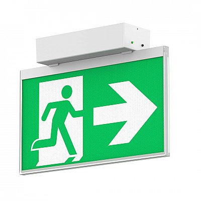Emergency light Prolumen EXIT X12 AT 3h DALI white 230V 3W 180lm 120° IP20 DALI 750