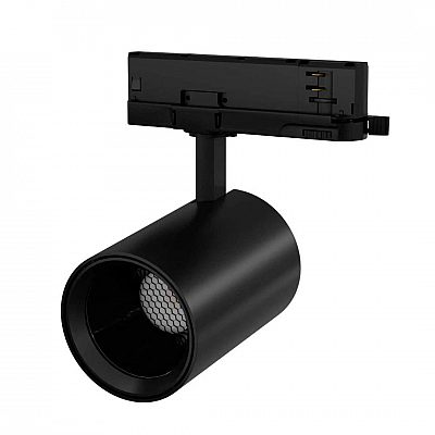 Kiskovalaisin Prolumen Fitero S Honeycomb 1F DALI musta 230V 7W 700lm 45° IP20 DALI 930