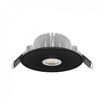Emergency light Prolumen M9 3H DALI black round 230V 6W 750lm IP65 DALI 750