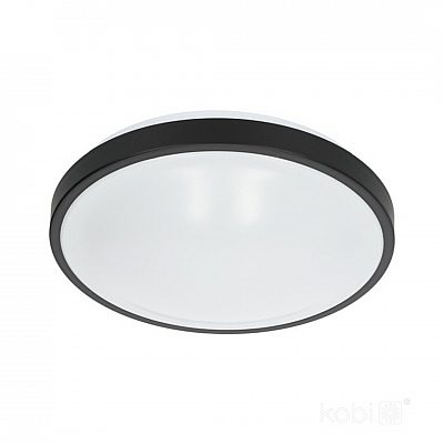 Dome light ROMERO 2xE27 black 230V E27 IP20
