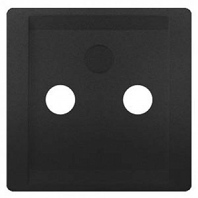 Cover plate SIEMENS Delta Style carbon IP20