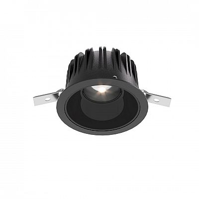 Встраиваемый светильник Deko-Light Tarvos черный круглый 14.5W 1750lm 15° IP20 DALI 930