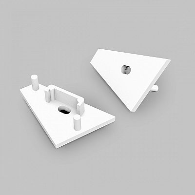 Заглушка TOPMET Corner14 gen2 белый