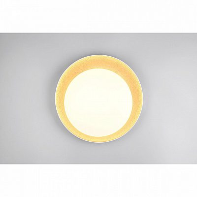 Laevalgusti Trio Lighting Aleta valge / kuldne 24W 2500lm IP20 switch dimmer 2700K-6500K soe + külm valge