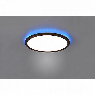 Плафон Trio Lighting Aureo RGB черный 18W 2200lm IP20 DIMMABLE 3000K-6500K 2CCT