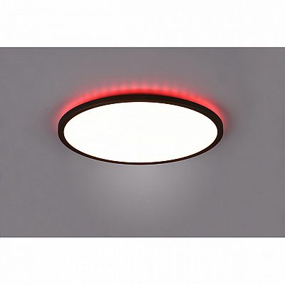 Plafoon Trio Lighting Aureo RGB must 3600lm CRI80 IP20 DIMMABLE  3000K-6500K