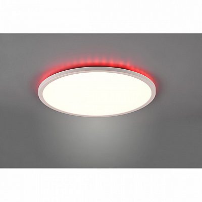 Plafoon Trio Lighting Aureo RGB valge 30W 3600lm CRI80 IP20 DIMMABLE 3000K-6500K 2CCT