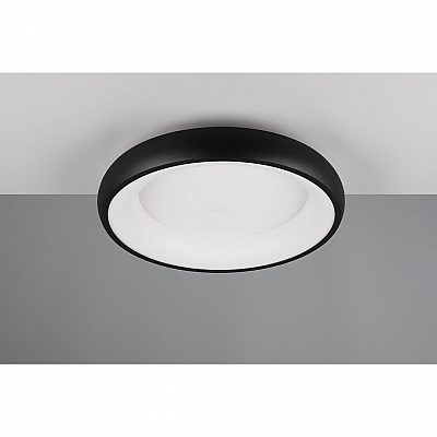 Plafoon Trio Lighting Cardona must 29W 3300lm IP20 switch dimmer 2300K, 3000K, 4000K 3CCT