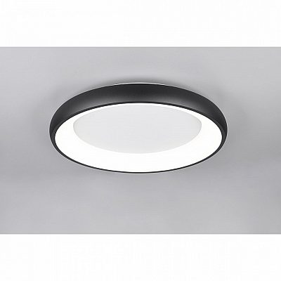 Plafoon Trio Lighting Cardona must 38W 4400lm IP20 switch dimmer 2300K, 3000K, 4000K 3CCT