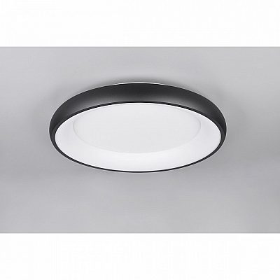 Plafoon Trio Lighting Cardona must 38W 4400lm IP20 switch dimmer 2300K, 3000K, 4000K 3CCT