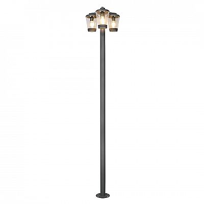 Pollarvalgusti Trio Lighting Cavado 3 antratsiit E27 IP44