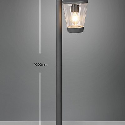 Pollarvalgusti Trio Lighting Cavado antratsiit E27 IP44