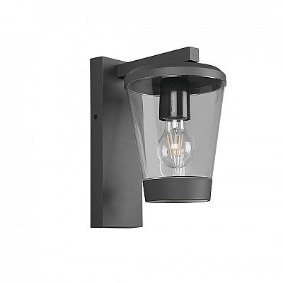 Fassaadivalgusti Trio Lighting Cavado antratsiit E27 IP44