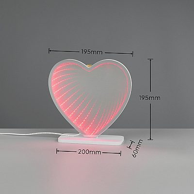 Table lamp Trio Lighting Coracon USB RGB + 3000K RGBW warm