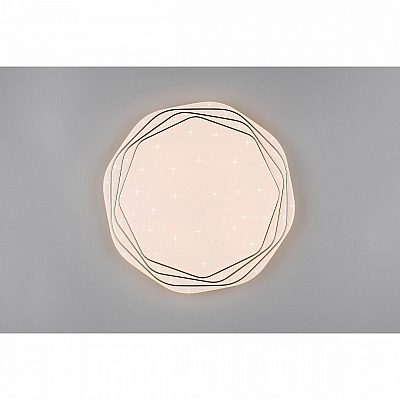Плафон Trio Lighting Dizzy белый 2600lm CRI80 IP20 DIMMABLE 2700K-6500K