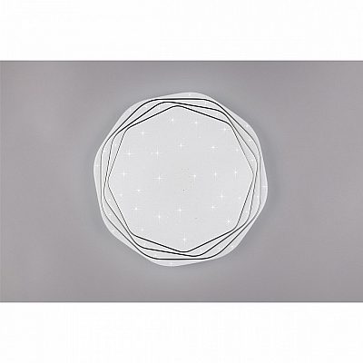 Плафон Trio Lighting Dizzy белый 2600lm CRI80 IP20 DIMMABLE 2700K-6500K