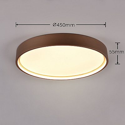 Dome light Trio Lighting Doha 29W 3260lm CRI80 IP20 Dip Switch 2300K, 3000K, 4000K 3CCT