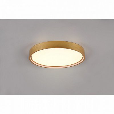 Dome light Trio Lighting Doha brass 3260lm IP20 Dip Switch 2300K, 3000K, 4000K 3CCT