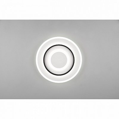 Plafondi Trio Lighting Jora valkoinen 5400lm IP20 switch dimmer 2700K-6000K