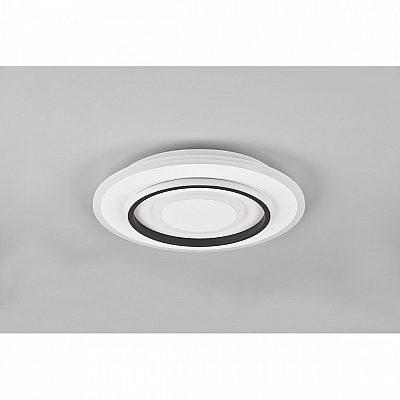 Plafondi Trio Lighting Jora valkoinen 5400lm IP20 switch dimmer 2700K-6000K