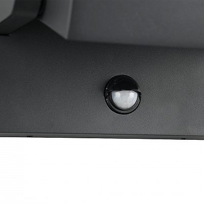 Facade luminaire Trio Lighting Kansas anthracite 10W 1000lm IP54 3000K warm white