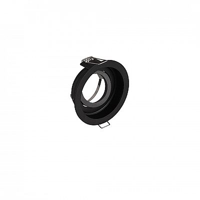 Luminaire frame Trio Lighting Kenai black round GU10 IP20