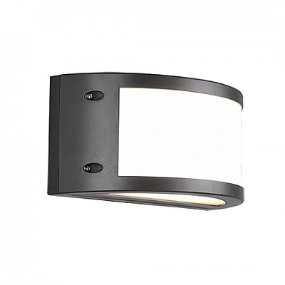 Fassaadivalgusti Trio Lighting Adaja antratsiit 6W 700lm IP54 3000K soe valge