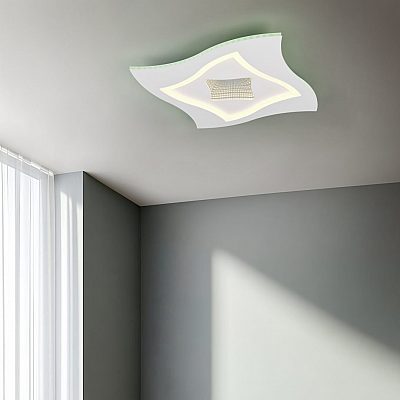 Laevalgusti Trio Lighting Klint RGB valge 21W 2550lm CRI80 IP20 2700K-6500K soe + külm valge