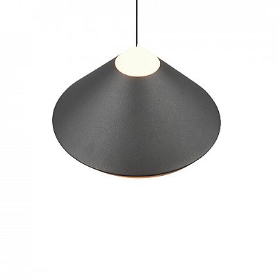 Pendant lamp Trio Lighting Laguna 1 black 14W 1200lm IP20 Dip Switch 2300K, 3000K, 4000K 3CCT