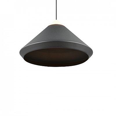 Pendant lamp Trio Lighting Laguna 1 black 14W 1200lm IP20 Dip Switch 2300K, 3000K, 4000K 3CCT