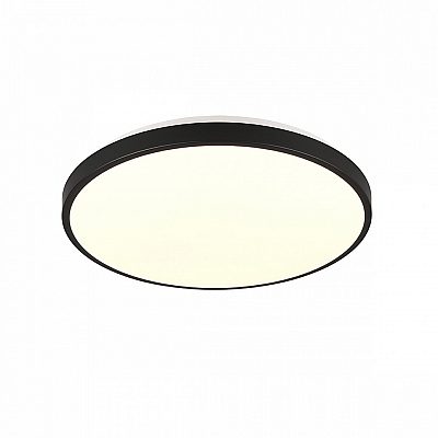 Dome light Trio Lighting Loody liikumis- ja hämaranduriga black 22W 2500lm IP20 830