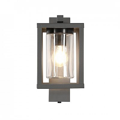 Facade luminaire Trio Lighting Lunga anthracite 550lm CRI80 E27 90° IP44
