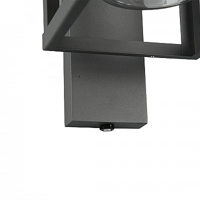 Facade luminaire Trio Lighting Lunga anthracite 550lm CRI80 E27 90° IP44