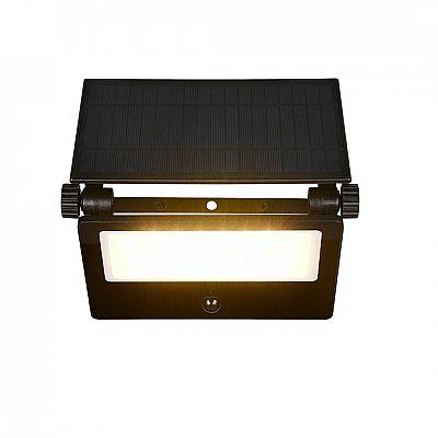 Julkisivuvalaisin Trio Lighting Moura musta 18W 2150lm CRI80 IP54 3000K, 4000K, 6000K 3CCT