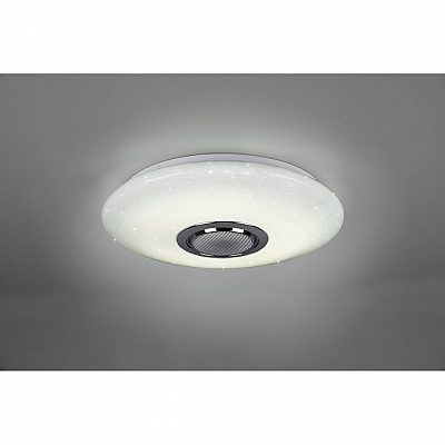 Dome light Trio Lighting Musica Bluetooth kõlariga white 15,5W 1700lm CRI80 IP20 DIMMABLE 3000K-6000K