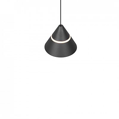 Pendant lamp Trio Lighting Romeo 1 black 230V 7W 700lm CRI80 GU10 IP20 Dip Switch 2300K, 3000K, 4000K 3CCT