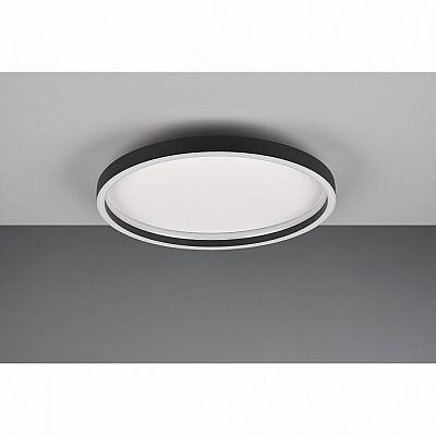 Плафон Trio Lighting Rotonda черный 20W 2600lm IP20 830