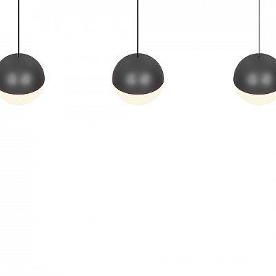 Rippvalgusti Trio Lighting Senta 3 antratsiit / valge 15W 2400lm IP20 3000K soe valge
