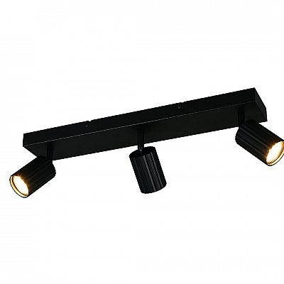 Laevalgusti Trio Lighting Soka 3 must 230V GU10 IP20