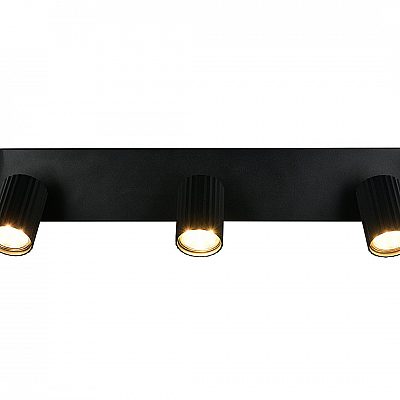 Laevalgusti Trio Lighting Soka 3 must 230V GU10 IP20