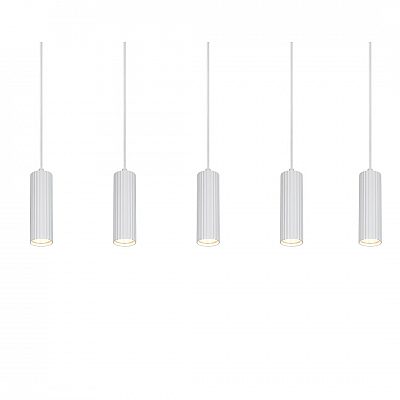 Подвесной светильник Trio Lighting Soka 5 белый 230V GU10 IP20