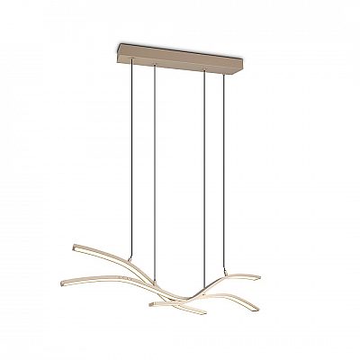 Rippvalgusti Trio Lighting Spider  Trio Select beež 46W 5350lm IP20 switch dimmer  2700K-6500K