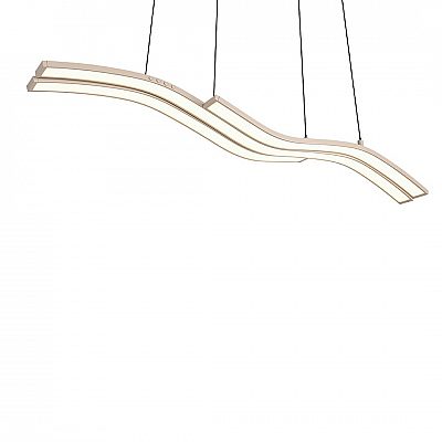 Rippvalgusti Maytoni Curve kuldne 15W 980lm 120° IP20 2600 K, 3500 K