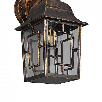 Facade luminaire Trio Lighting Volturno antique bronze 48V E27 IP44