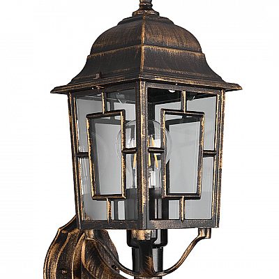 Fassaadivalgusti Trio Lighting Volturno antiikpronks E27 IP44