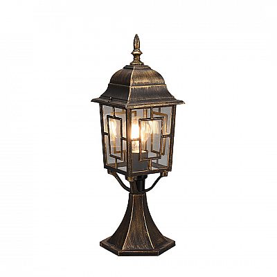 Bollard light Trio Lighting Volturno antique bronze E27 IP44