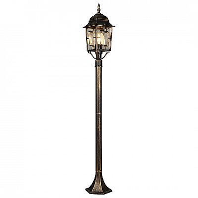 Bollard light Trio Lighting Volturno antique bronze E27 IP44