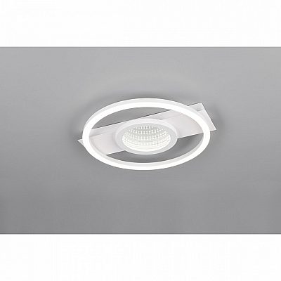 Ceiling lamp Trio Lighting Wheeler white 16W 2000lm IP20 840